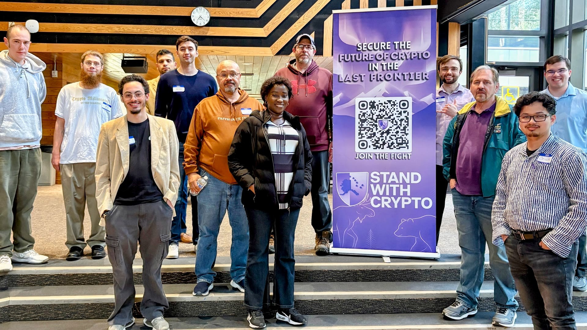 Bitcoin Pizza Day group photo