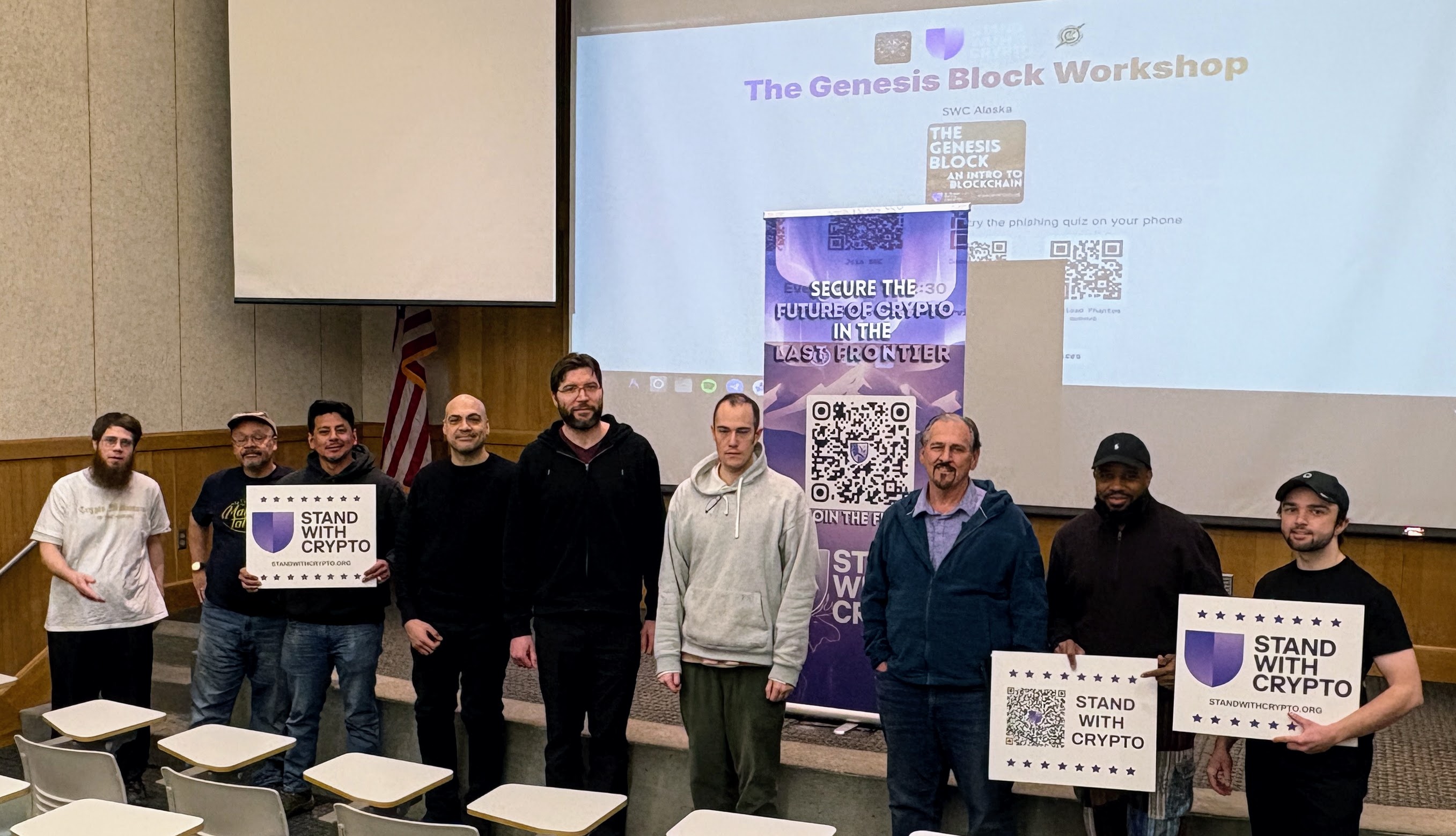 Genesis Block workshop at UAA